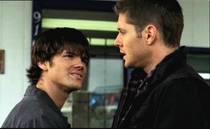 Dean tells Sam what remembers about the night their moither died.