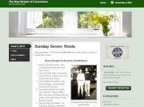 Initially I used the green option for the Skeptical theme..