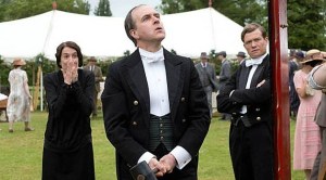 Mosely shows off for Baxter at the fair.