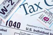 Income taxes are due on April 15.