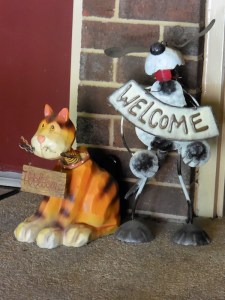 At least the welcome sign is horizontal now.