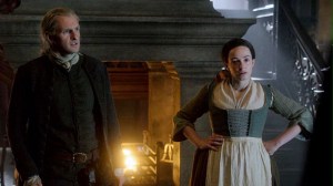 Ian and Jenny Murray dress down Claire and Jamie.