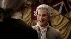 Lord John Grey greets Jamie Fraser.