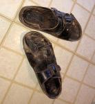 My favorite sandals have seen better days.