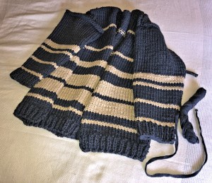 A boyfriend sweater, minus the boyfriend.