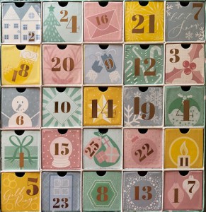 Crochet Society's Advent CALendar for 2021 is a cupboard.